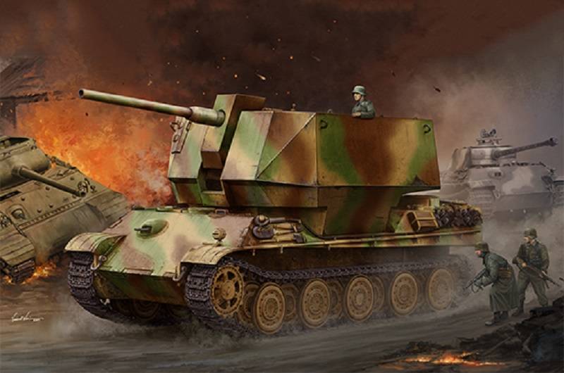 Flakpanther w/8.8cm Flak 36/37 – Image 2