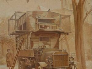 WWI B-Type Bus Pigeon Loft