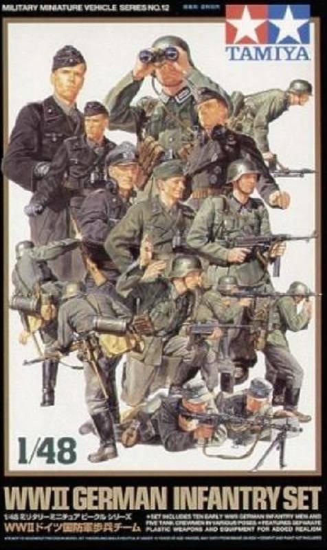WW II German Infantry Set