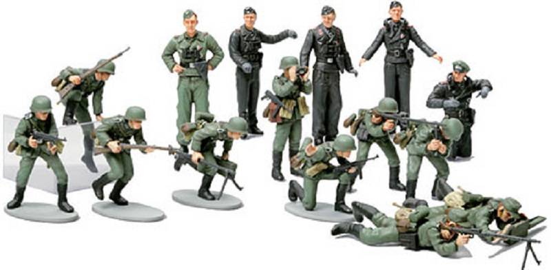 WW II German Infantry Set – Image 2
