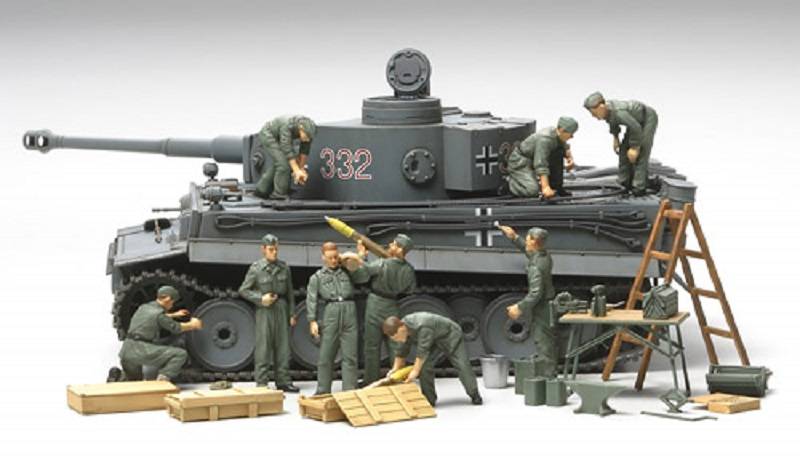 Field Maintenance Set WWII German Tank Crew – Image 3
