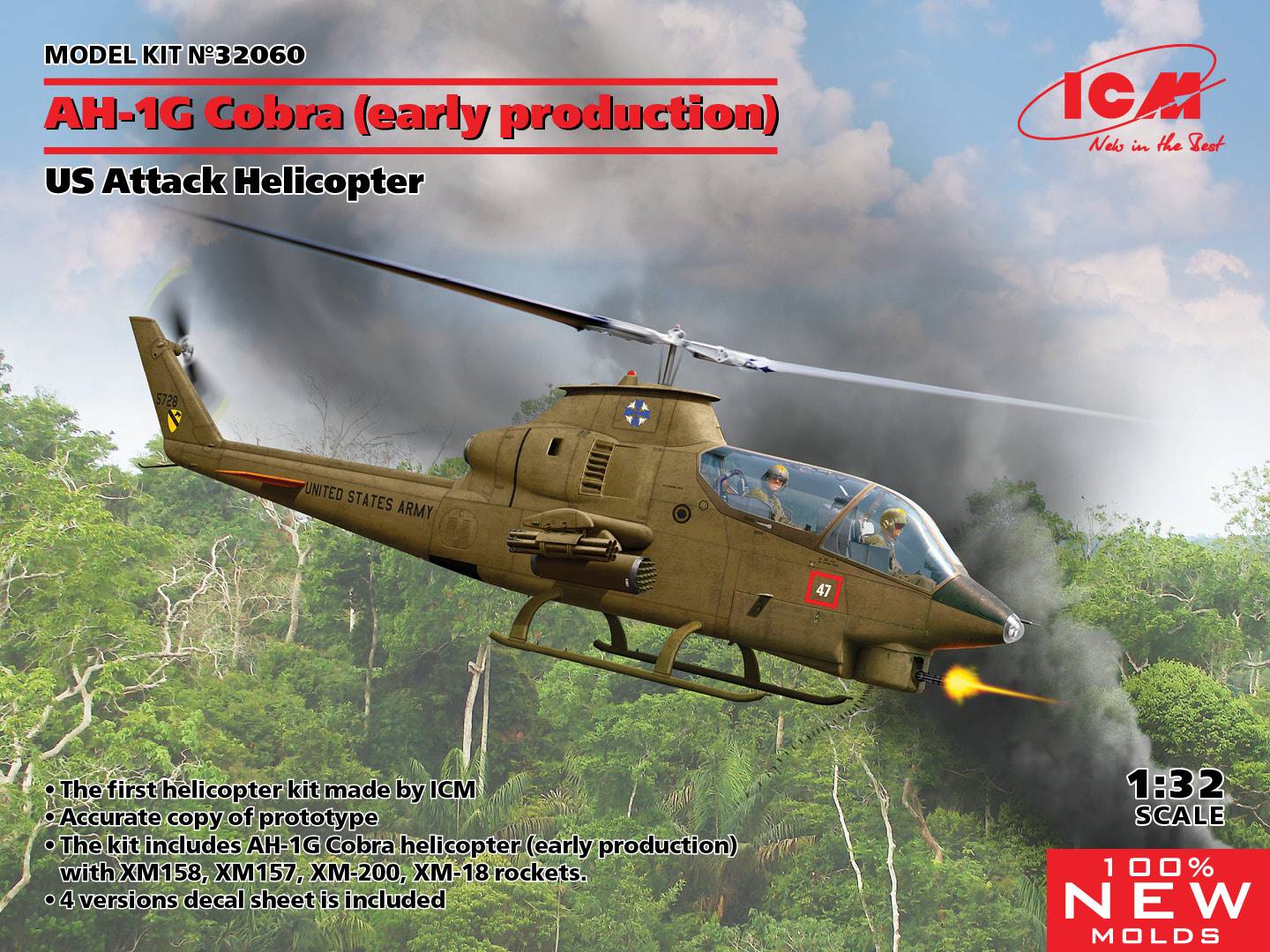 AH-1G Cobra (early production) US Attack Helicopter