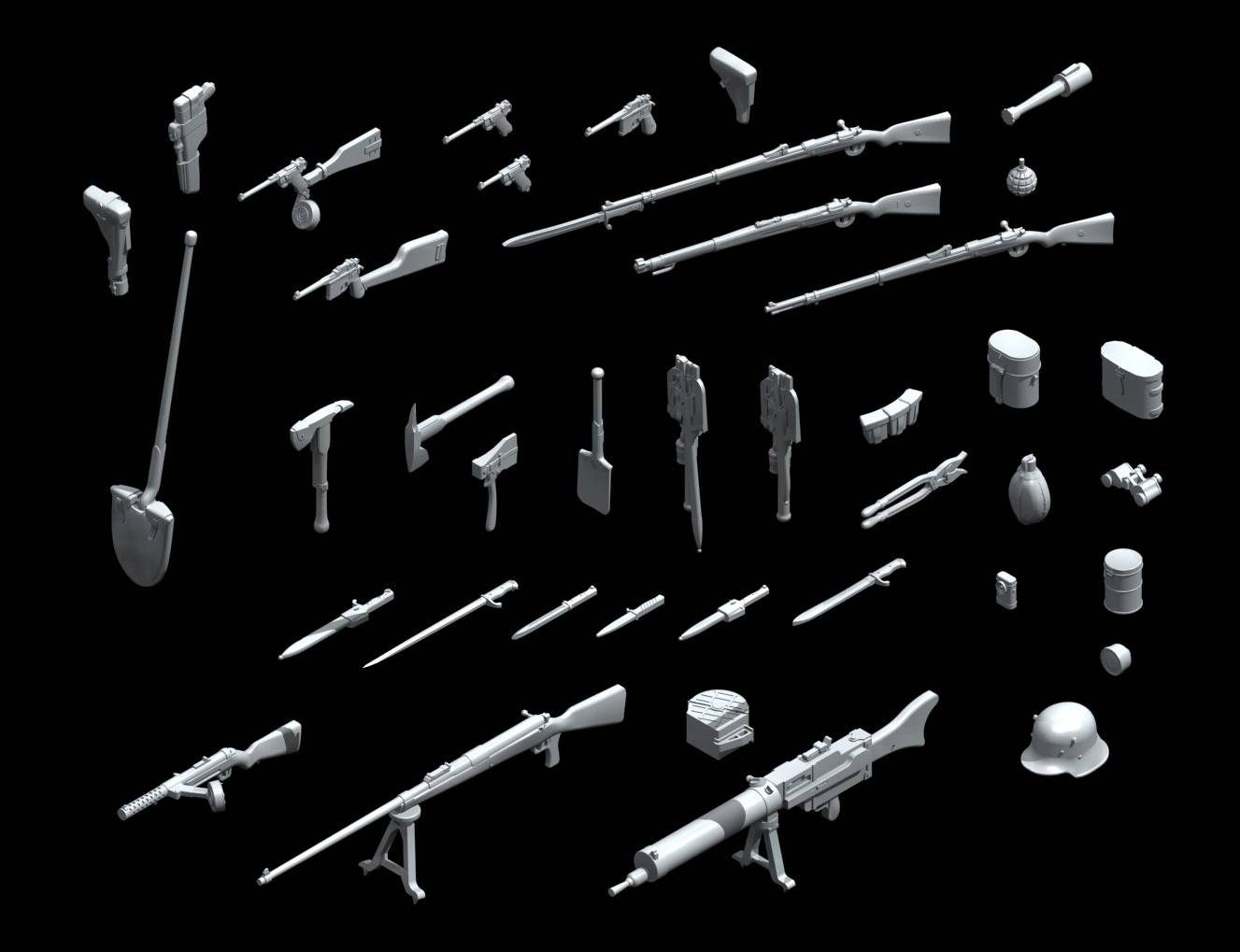 WWI German Infantry Weapon and Equipment – Image 2