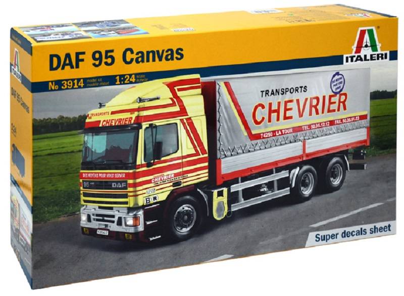DAF 95 Canvas Transports Chevrier