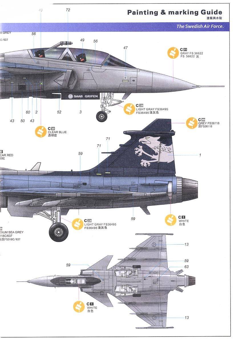 SAAB Jas-39B/D Gripen – Image 6