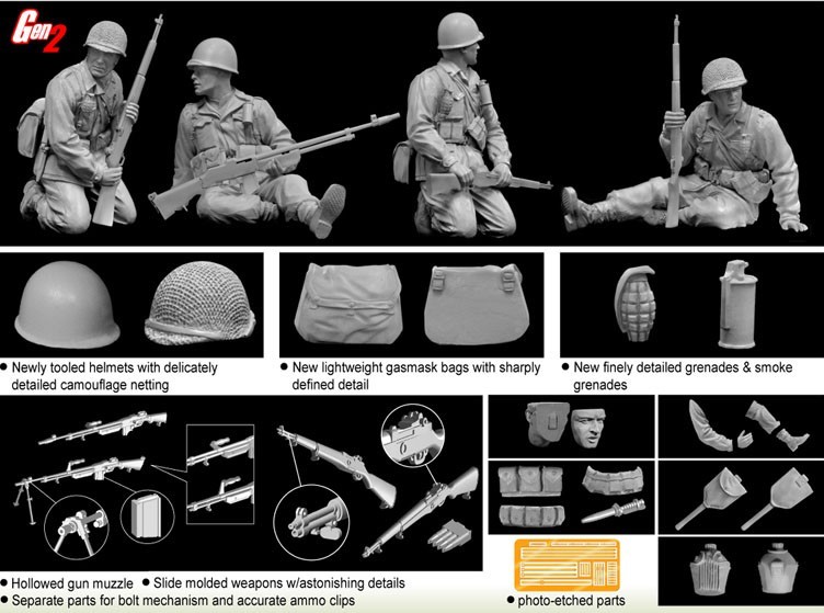 U.S.ARMY TANK RIDERS 1944-45 – Image 2