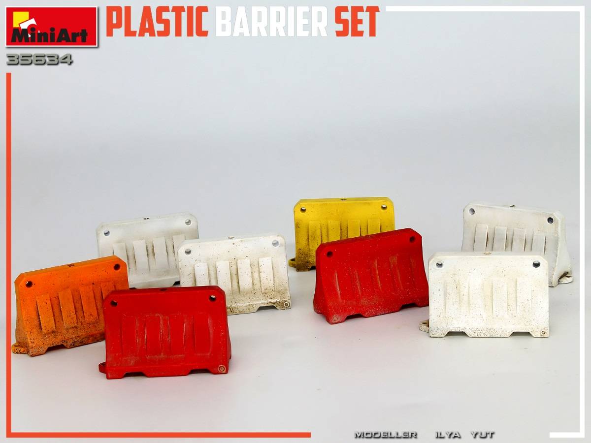 PLASTIC BARRIER SET – Image 9
