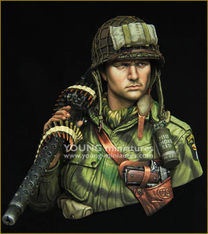WW2 US AIRBORNE with M1919 – Image 2