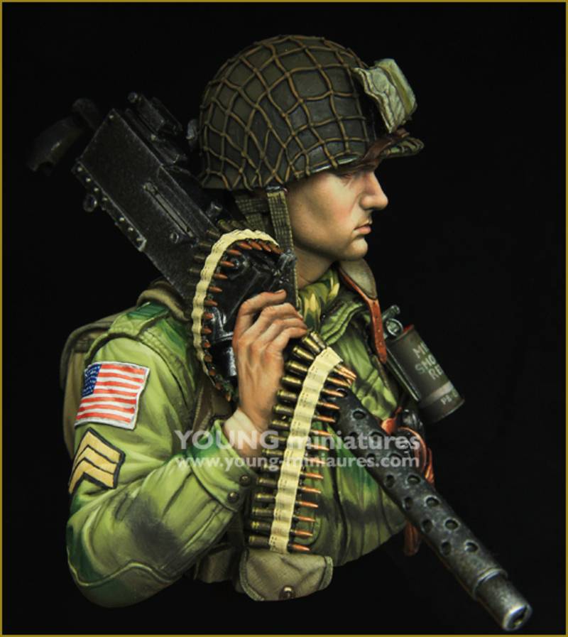 WW2 US AIRBORNE with M1919 – Image 8