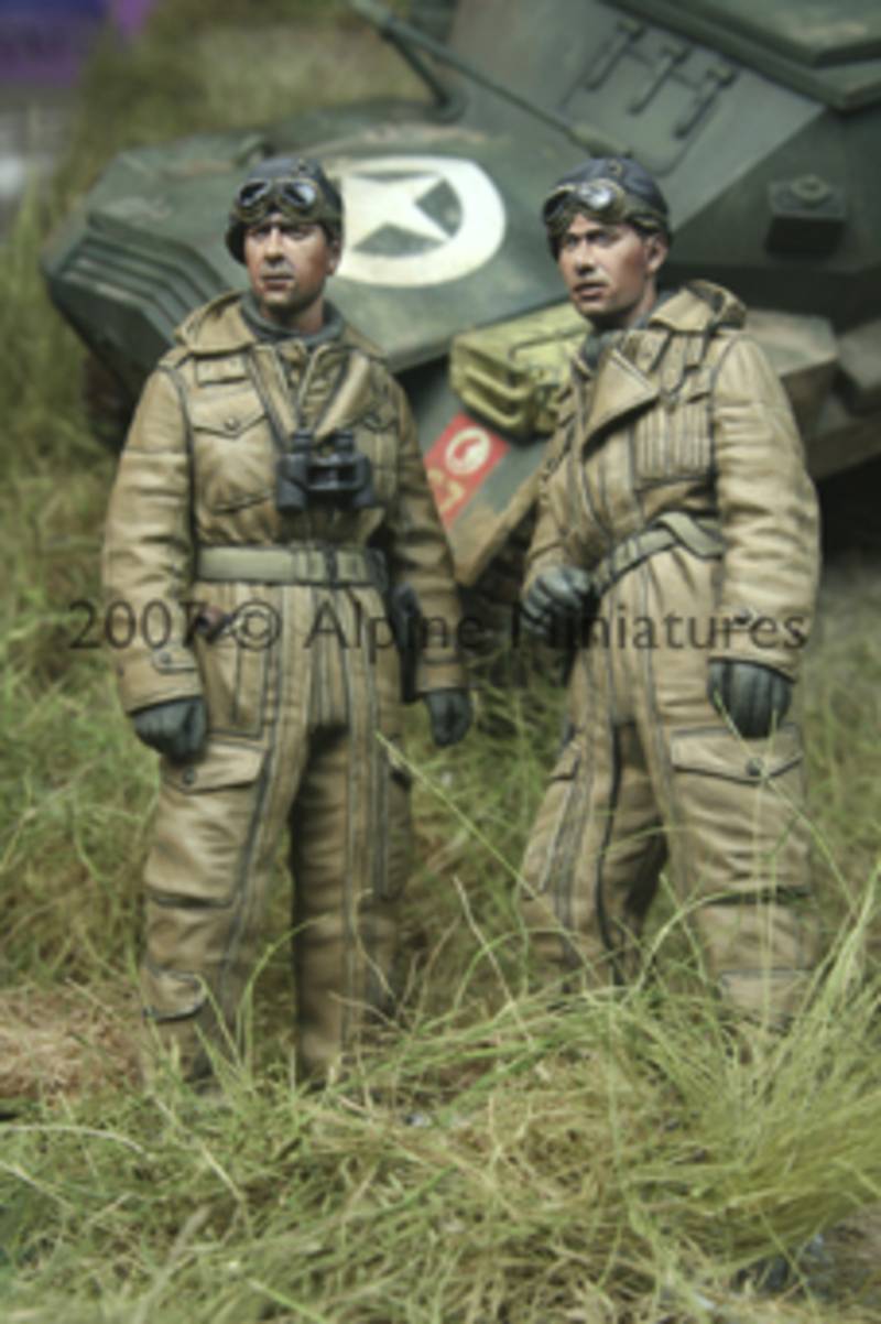WW2 British Tank Crew Set