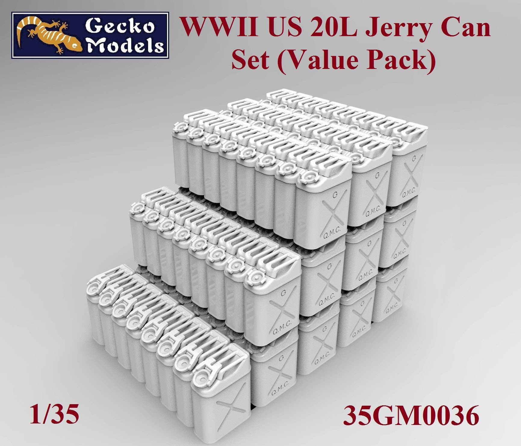 WWII US 20L Jerry Can Set (Value Pack) – Image 3