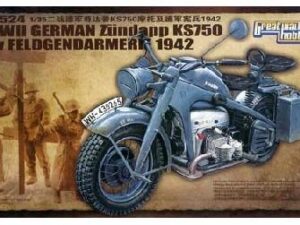 WWII German Zundapp KS 750 /w Feldgendarmerie 42