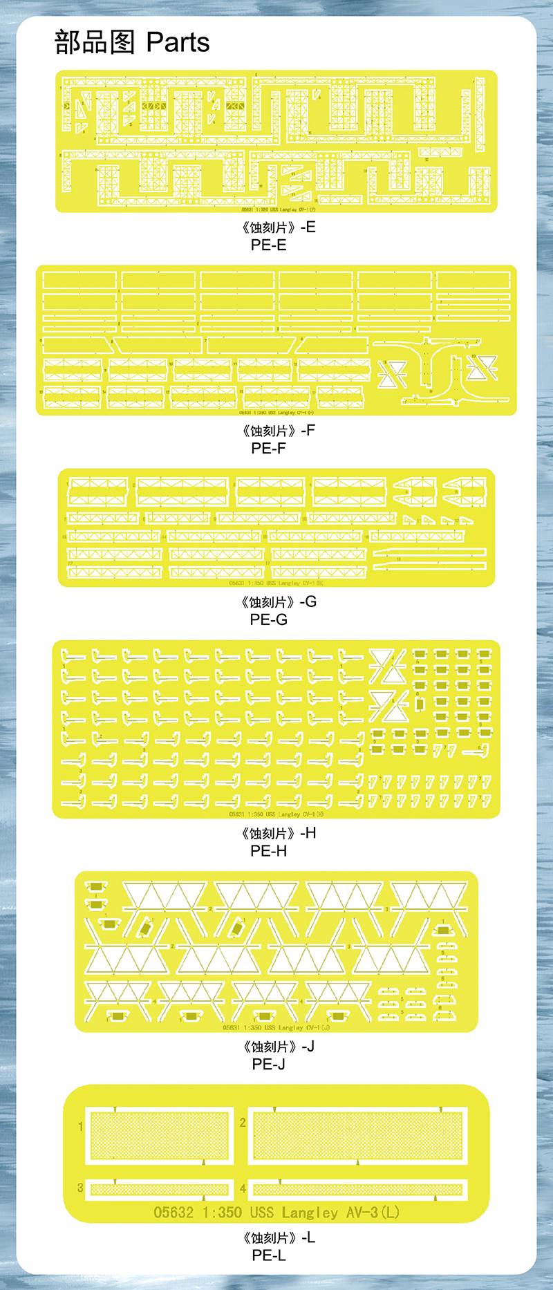 USS Langley AV-3 upgrade sets – Image 3