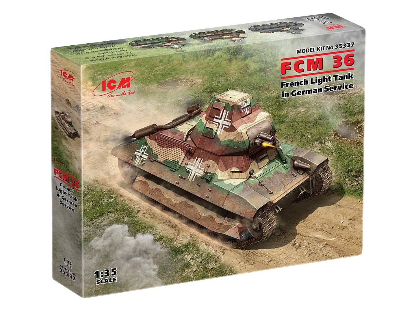 FCM 36 French Light Tank in German Service – Image 2