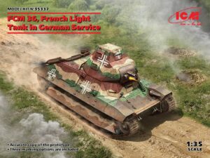 FCM 36 French Light Tank in German Service