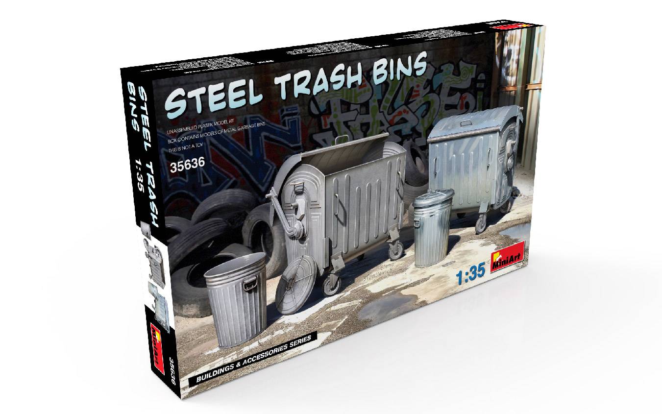 STEEL TRASH BINS – Image 2
