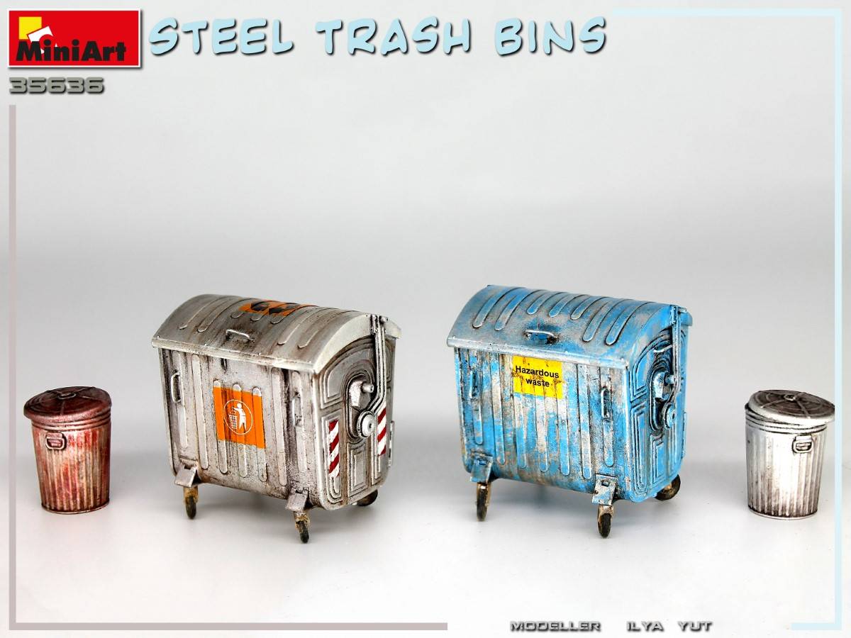 STEEL TRASH BINS – Image 3