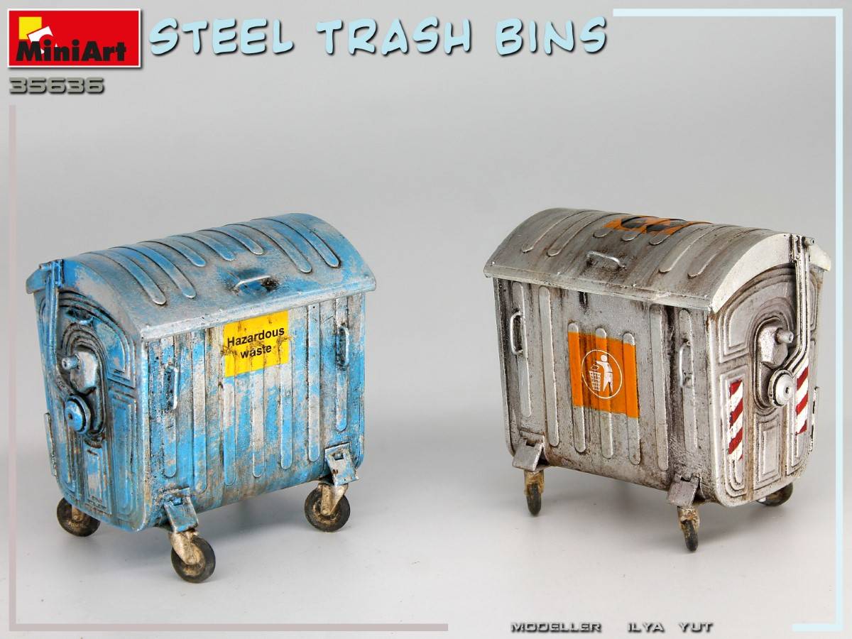 STEEL TRASH BINS – Image 4