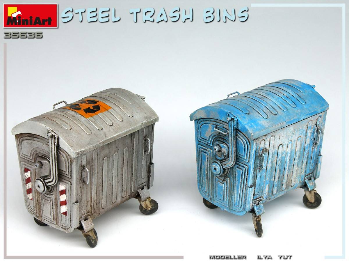STEEL TRASH BINS – Image 5