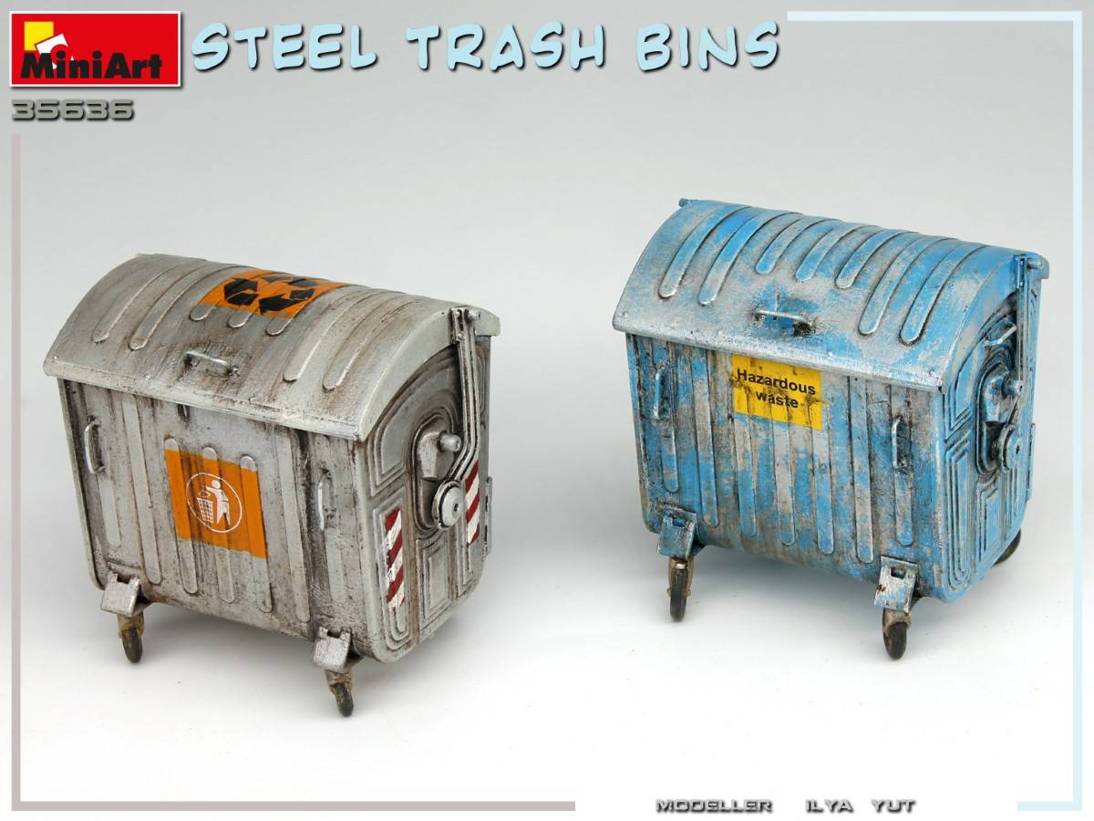 STEEL TRASH BINS – Image 6