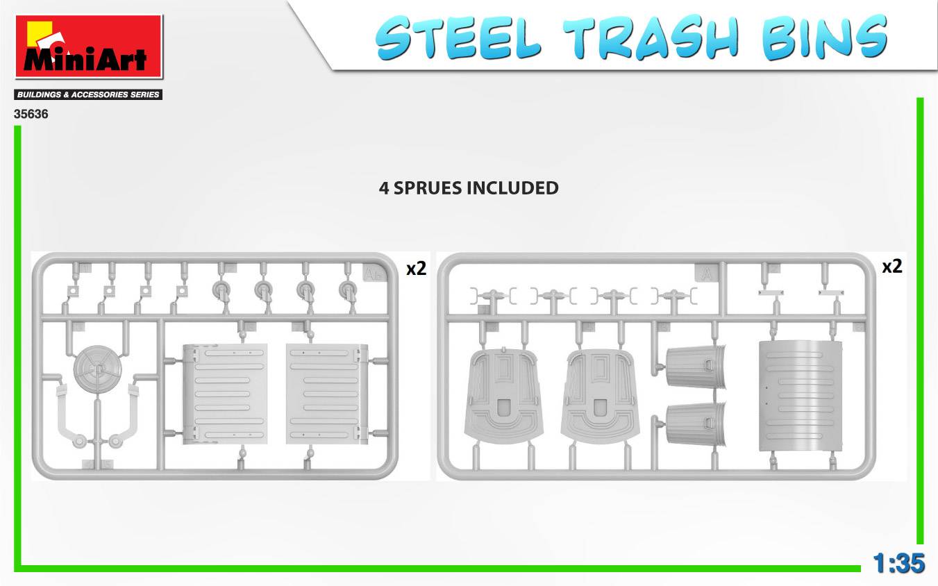 STEEL TRASH BINS – Image 9