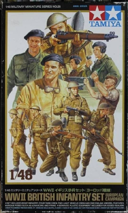 WWII British Infantry Set European Campaign