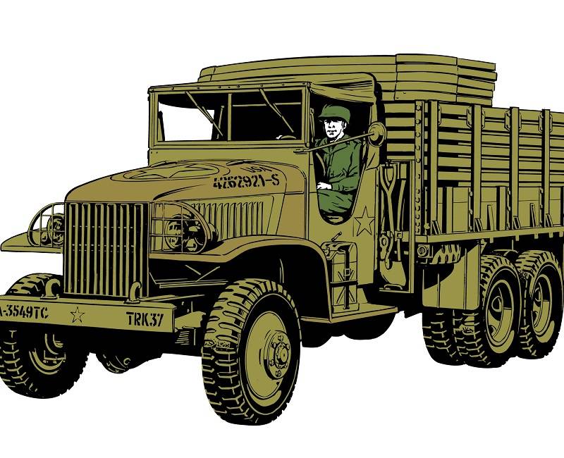 U.S. 2.5 Ton 6x6 Cargo Truck – Image 3