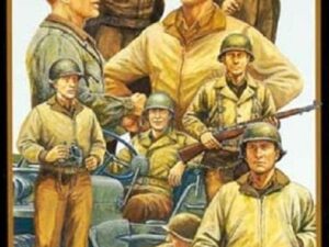 WWII U.S. Army Infantry At Rest with Jeep