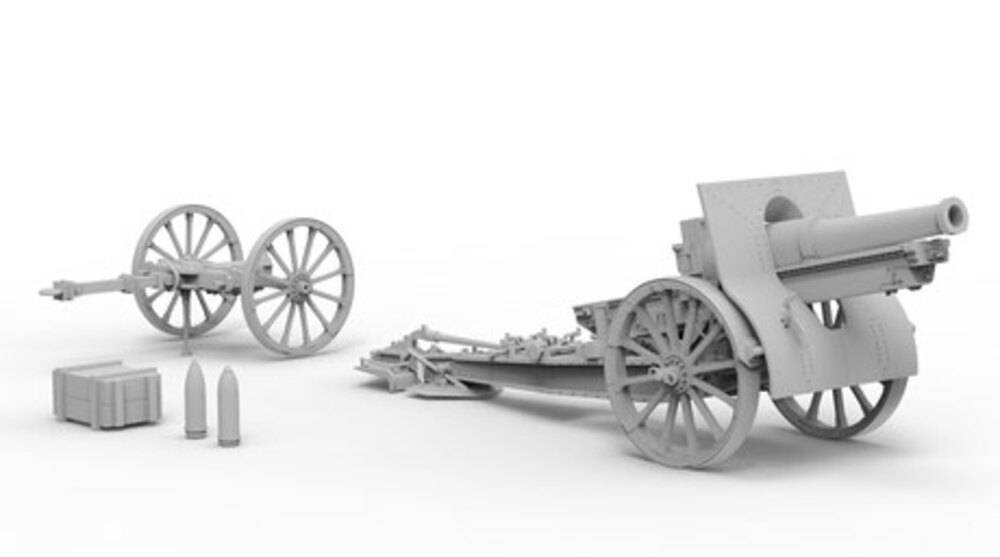 Metal Barrel for 155mm Schneider Gun – Image 2