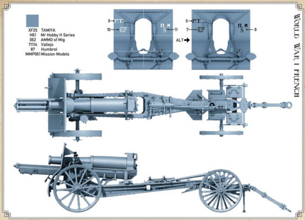 Metal Barrel for 155mm Schneider Gun – Image 4