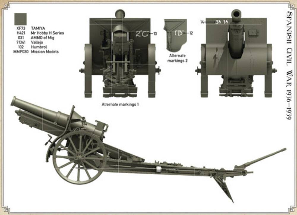 Metal Barrel for 155mm Schneider Gun – Image 6