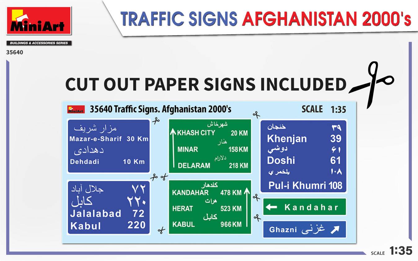 TRAFFIC SIGNS AFGHANISTAN 2000’s – Image 3