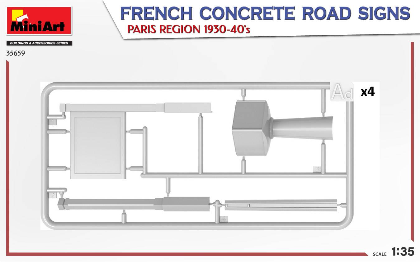 FRENCH CONCRETE ROAD SIGNS PARIS REGION 1930-40’s – Image 5