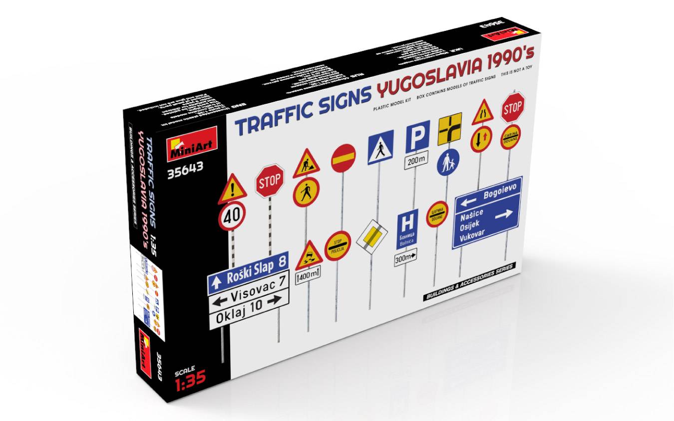 TRAFFIC SIGNS YUGOSLAVIA 1990’s – Image 2