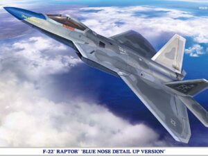 F-22 Raptor `Blue Nose Detail Up Version`