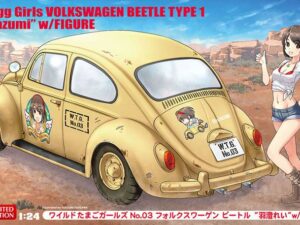 Wild Egg Girls Volkswagen Beetle Type 1 “Rei Hazumi” w/Figure