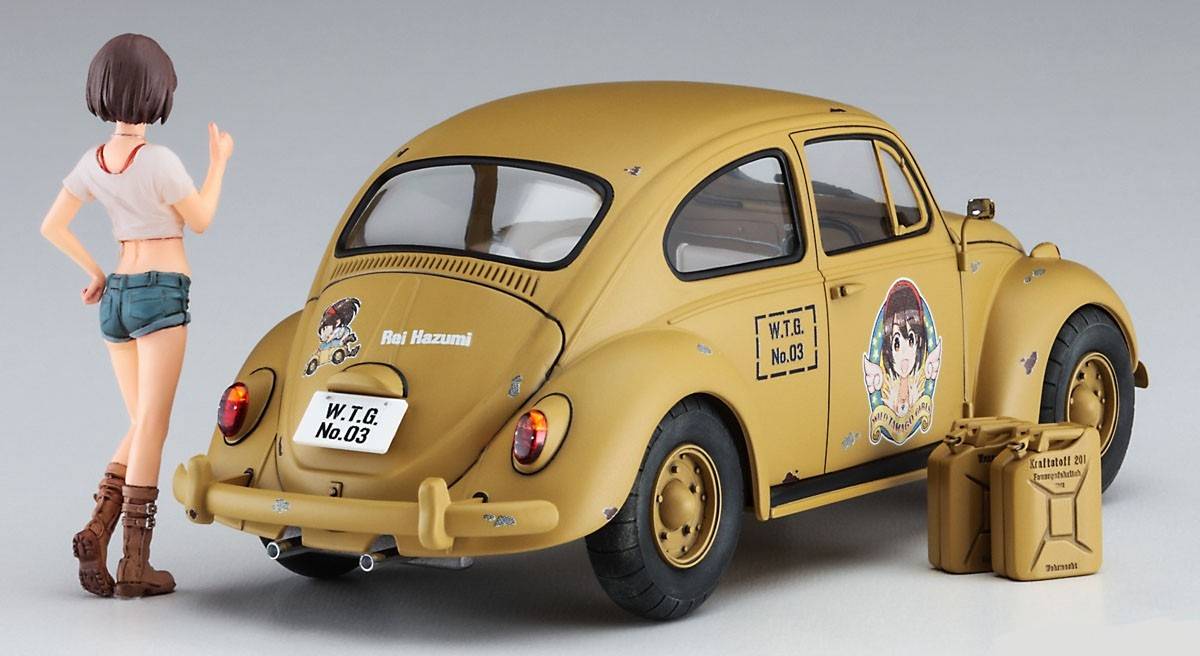 Wild Egg Girls Volkswagen Beetle Type 1 “Rei Hazumi” w/Figure – Image 3