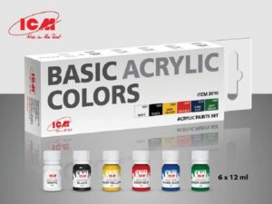 Basic Acrylic Colors paint set