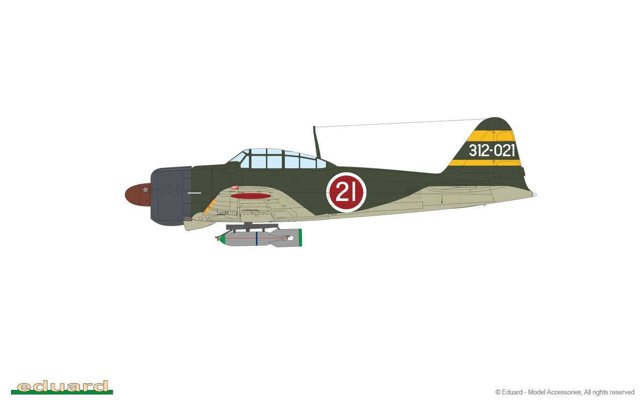 ZERO ZERO ZERO! A6M2 Zero Type 21 DUAL COMBO Limited edition – Image 9