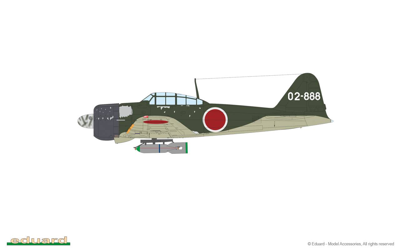 ZERO ZERO ZERO! A6M2 Zero Type 21 DUAL COMBO Limited edition – Image 10
