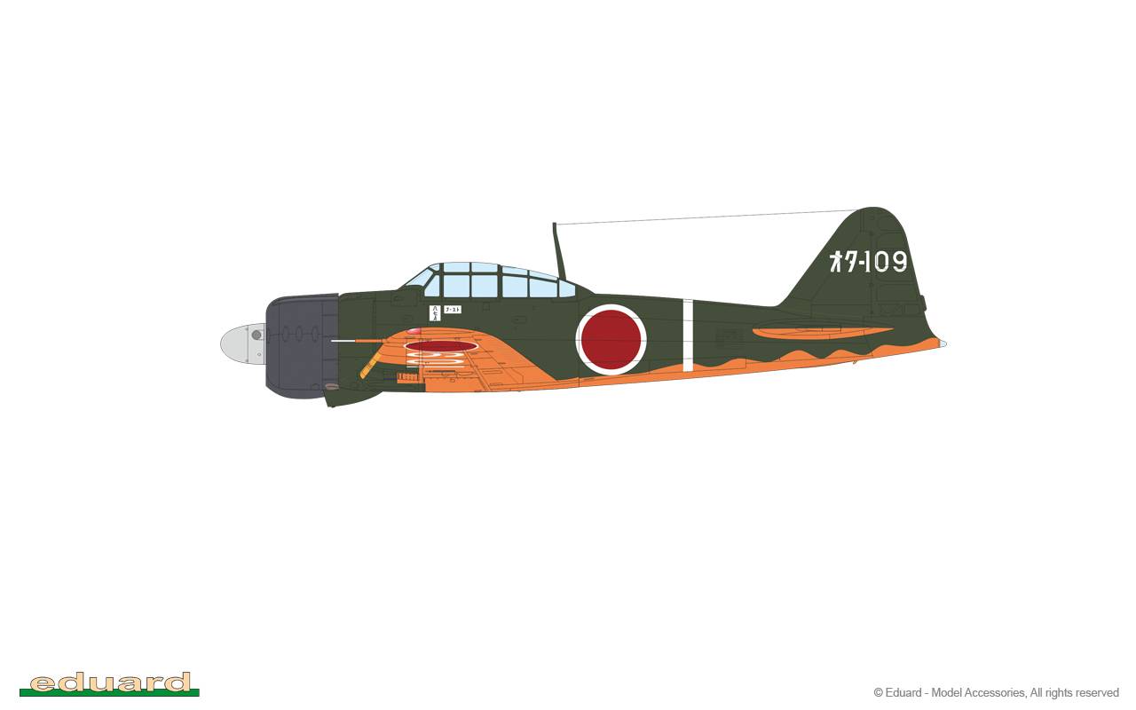ZERO ZERO ZERO! A6M2 Zero Type 21 DUAL COMBO Limited edition – Image 11
