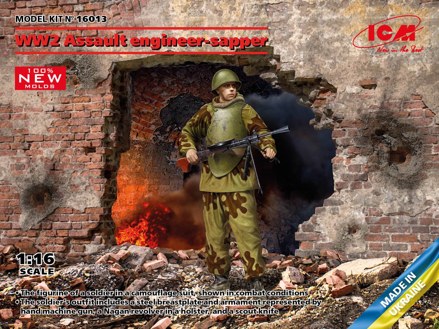 WW2 assault engineer-sapper