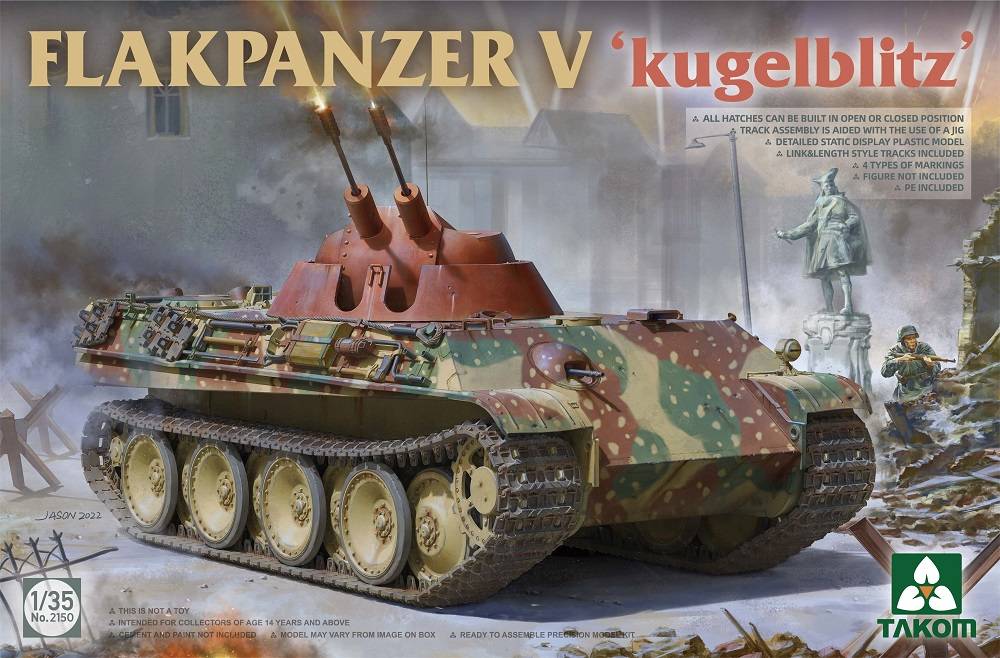 Flakpanzer V `Kugelblitz`