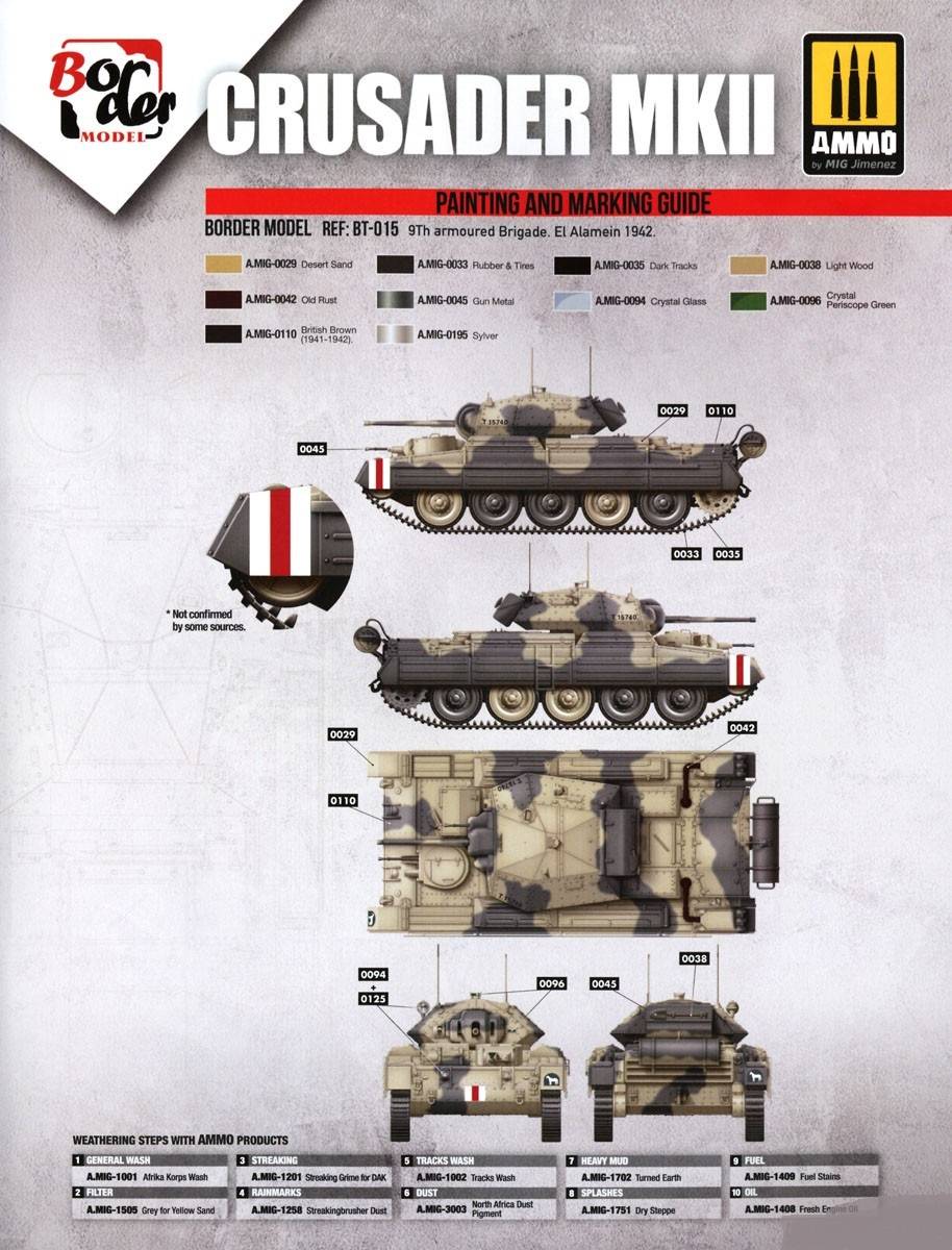 Crusader Mk.II British Cruiser Tank MK.VI & German Pzkpfw.MK V746(e) – Image 10