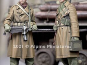 WW2 US MG Team Winter Set (2 figures)