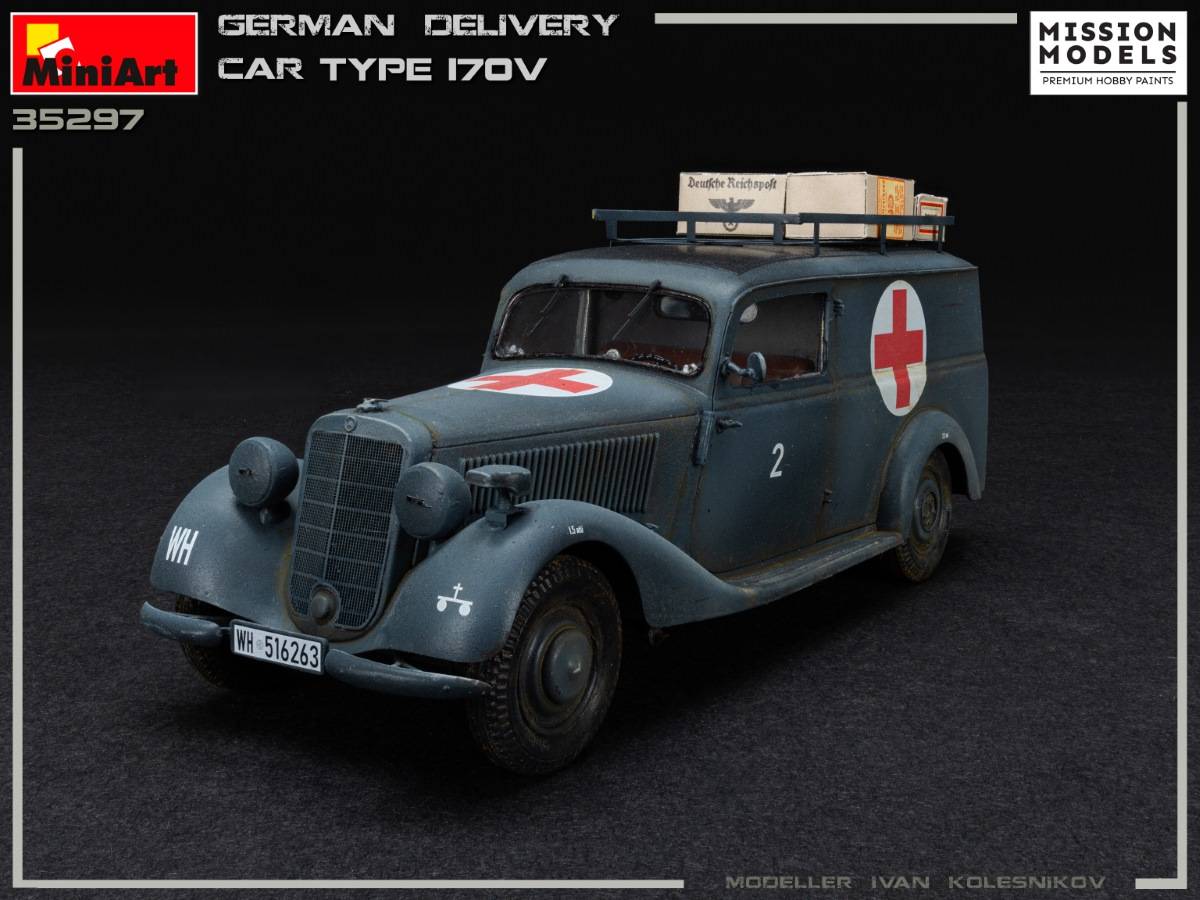 GERMAN DELIVERY CAR TYPE 170V – Image 13
