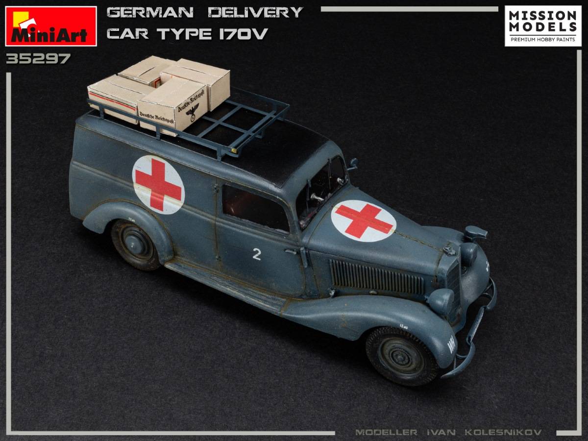 GERMAN DELIVERY CAR TYPE 170V – Image 14