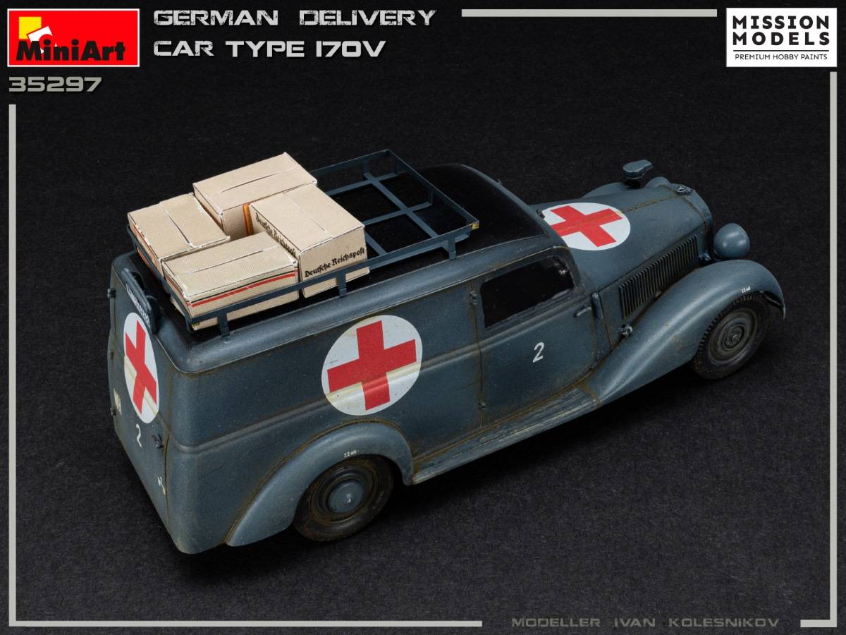GERMAN DELIVERY CAR TYPE 170V – Image 16