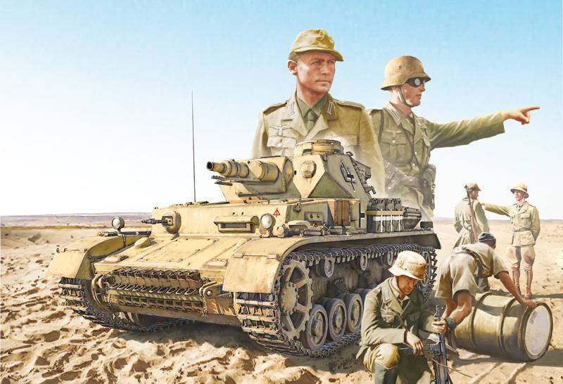 Pz.Kpfw.IV F1/F2/G With Afrika Korps Infantry – Image 2