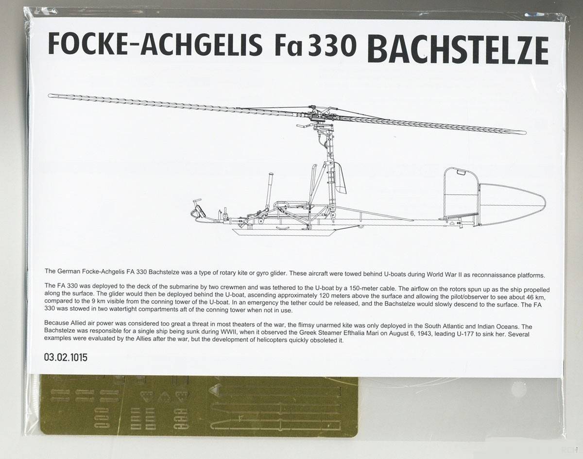 FOCKE-ACHGELIS Fa 330 BACHSTELZE – Image 6